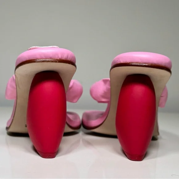 yume yume pink heart heels